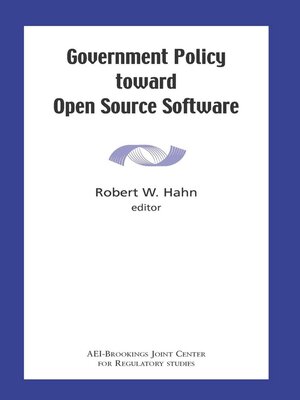 cover image of Government Policy toward Open Source Software